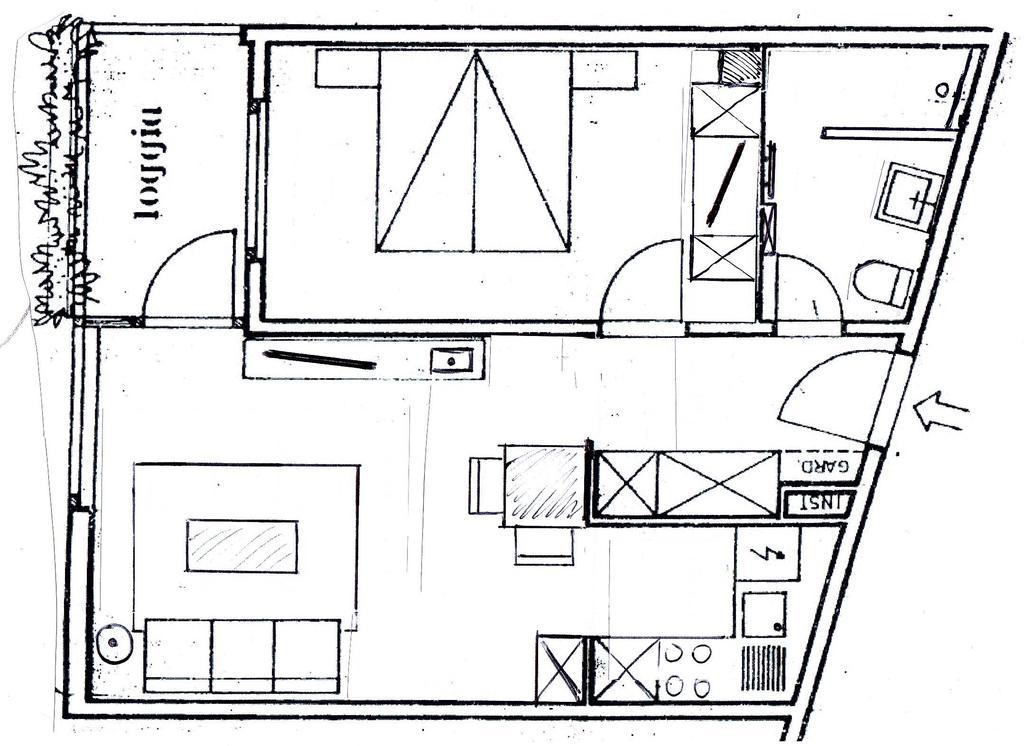 Smucke Stuuv II & III Apartment Gluecksburg Phòng bức ảnh